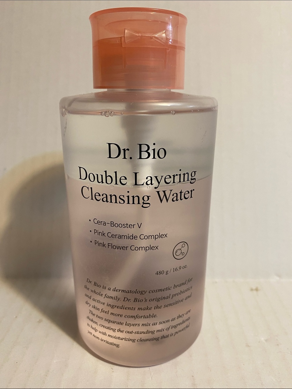 Double Layering Cleansing Water — Pink